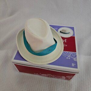 American Girl doll Truly Me white hat
